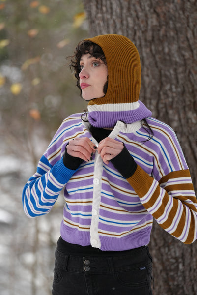 cardigan | pain d'épice