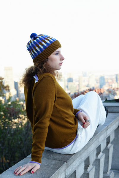 tuque - stripes | pain d'épice