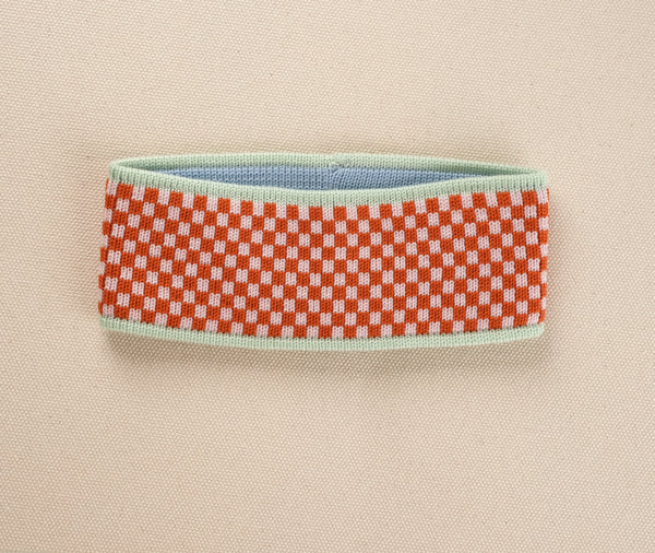 headband - checks | pascale