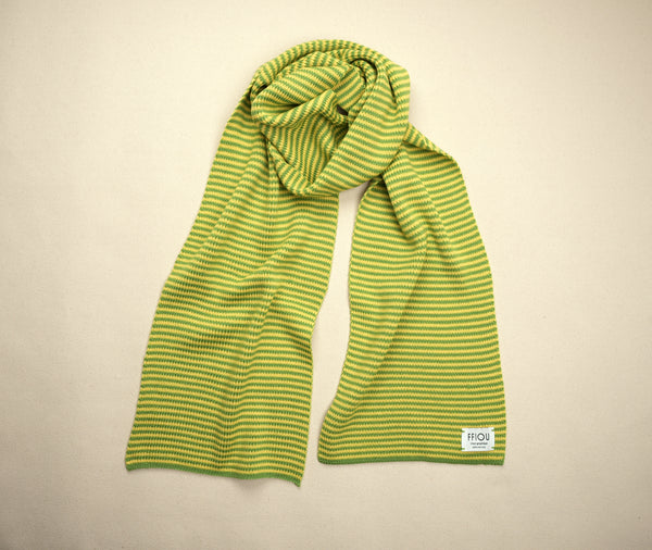 scarf | raspberry lime