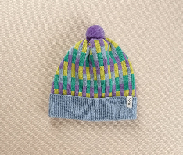 tuque - stripes | côte d'azur