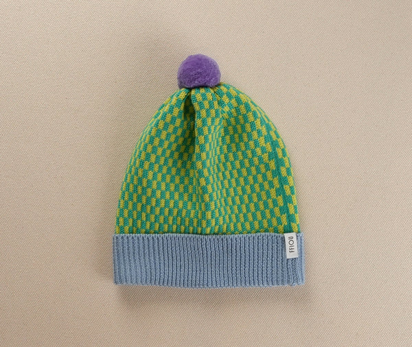 tuque - checks | côte d'azur